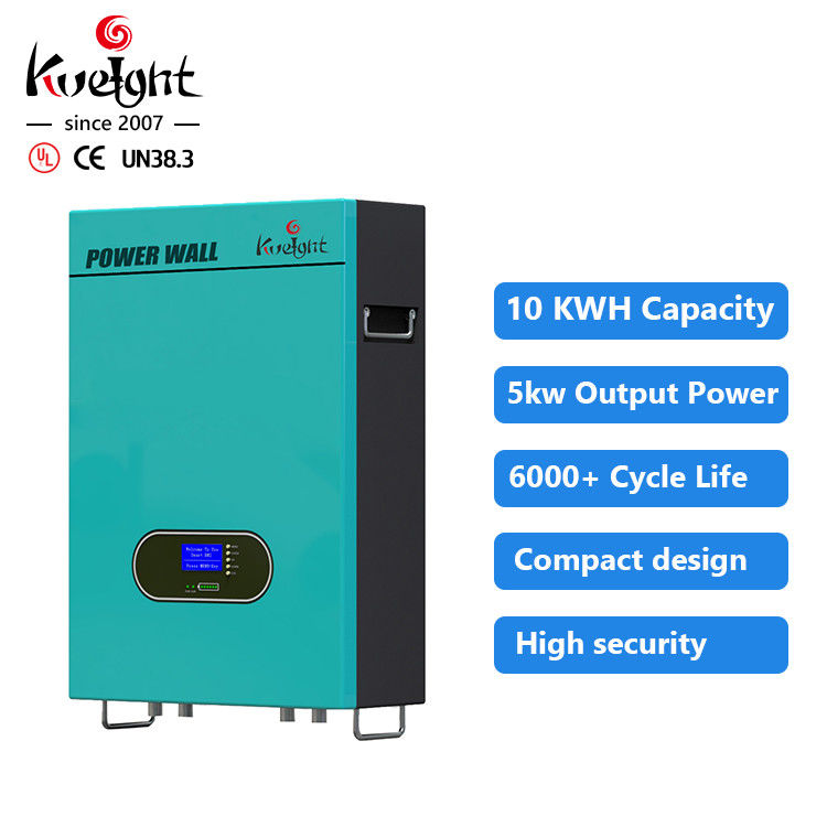Lifepo4 λίθιο ιονικό Powerwall 200Ah 48V αποθήκευσης από το εφεδρικό πακέτο μπαταριών λίθιου πλέγματος