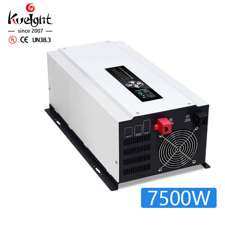 Καθαρό κύμα 7.5kw ημιτόνου από το ηλιακό υβρίδιο αναστροφέων Mppt πλέγματος για τον όρο εναλλασσόμενου ρεύματος ηλιακού πλαισίου